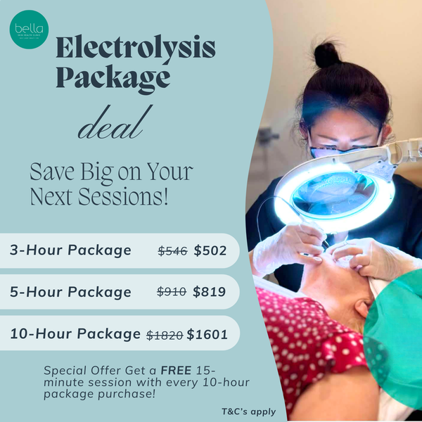 🌟 Electrolysis Package Deal - Save Big on Your Next Sessions! 🌟